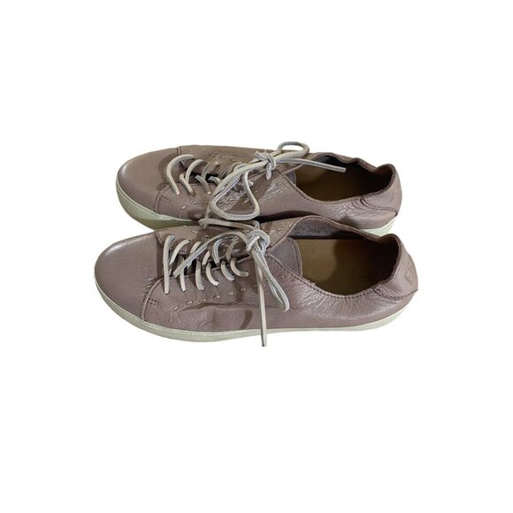 Frye Women's Lilac Leather Low Lace Low Top Sneakers - 8.5M - Picture 1 of 11